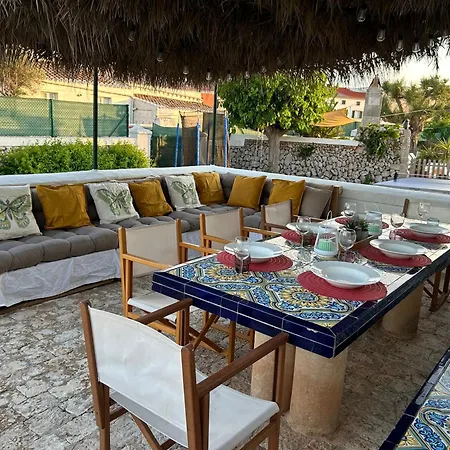 Menorquina Con Piscina Y Barbacoa Hébergement de vacances